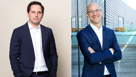 Stefan Krner (links) und Jrgen Wickl bilden das neue GF-Duo der Styria Digital Services - Foto: Patrick Rieser / Styria Media Group